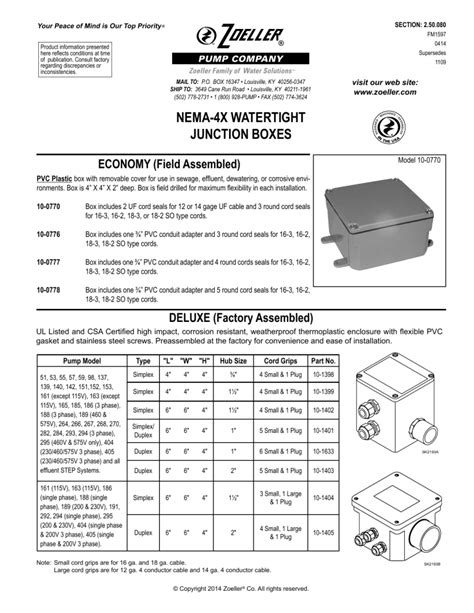 nema junction box dimensions|nema 4x outlet box.